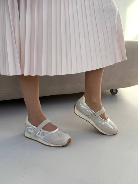 Туфли кожаные TUFFONI 1426011VL BEIGE
